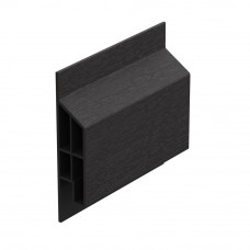 HEERING TRIM/KRAAL SIERLIJST MODERN - DONKERBRUIN - CLASSIC (MET HOUTNERF) L= 600CM