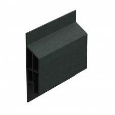 HEERING TRIM/KRAAL SIERLIJST MODERN - DONKERGROEN - CLASSIC (MET HOUTNERF) L= 600CM