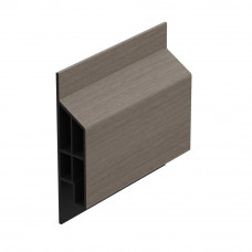 HEERING TRIM/KRAAL SIERLIJST MODERN - VERGRIJSD CEDER - CLASSIC (MET HOUTNERF) L= 600CM