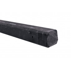 GECOATE BETONPAAL TUSSEN ANTRACIET GLAD DIAMANTKOP 10 X10 X 280 CM