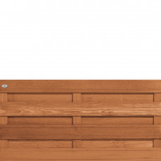 GESCHAAFDE 15-PLANKS BANGKIRAI SCHERM 90 X 180 CM