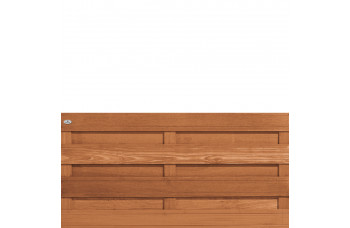 GESCHAAFDE 15-PLANKS BANGKIRAI SCHERM 90 X 180 CM