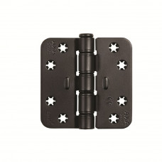 AXA SMART SCHARNIER EASYFIX ZWART 89X89 MM RONDE HOEK 1677-09-56E