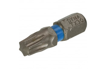 DYNAPLUS SCHROEFBIT 25MM TX-30 BLAUW (10)