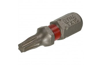 DYNAPLUS SCHROEFBIT 25MM TX-15 ROOD (10)