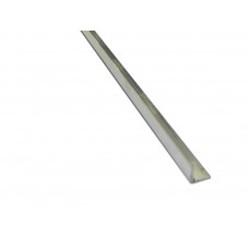 ALUMINIUM AANSLAGLAT 200 CM TBV POORT