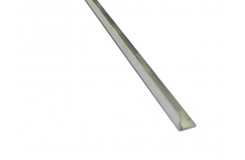 ALUMINIUM AANSLAGLAT 200 CM TBV POORT