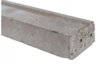 BETONLATEI 100X60MM VOORGESPANNEN 60-SERIE MET WATERHOL 140 CM