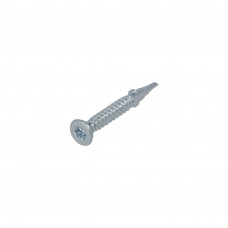 PROFTEC POORTFRAMESCHROEF VLEUGELTEKS VERZINKT PK TX-20 4.2X35 (100)