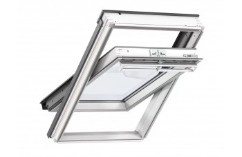 VELUX TUIMELVENSTER GGL CK02 2070 GRENEN WIT AFGELAKT (55X78CM)