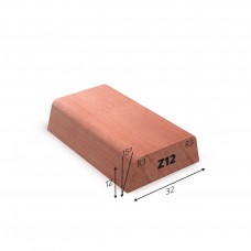 MERANTI GLASLAT OPDEK Z12 12 X 32 MM KOMO F/J 60 MU WIT GEGROND 490 CM
