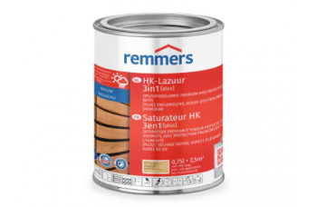 REMMERS HK-LAZUUR 3 IN 1 PLUS KLEURLOOS 2,5 LTR