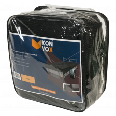 KONVOX AANHANGWAGENNET FIJNMAZIG 2X3,5M ZWART