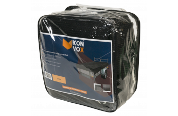 KONVOX AANHANGWAGENNET FIJNMAZIG 2X3,5M ZWART