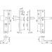 HOPPE VEILIGH BESLAG F1 61G/2236ZA/2214/113 KNOP KRUK PC72 KERNTR SKG3