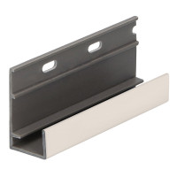 KERALIT OMRANDINGSPROFIEL MET ONTWATERING CREME CLASSIC RAL 9001 400 CM (28096540)