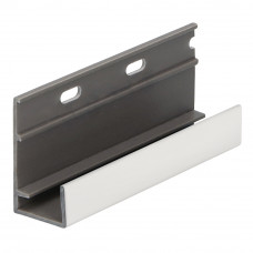 KERALIT OMRANDINGSPROFIEL MET ONTWATERING WIT CLASSIC RAL 9016 400 CM (28095040)