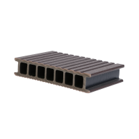 TWINSON TERRASPLANK 140X28MM ZOETHOUTZWART L= 6000 MM