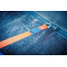 KONVOX SPANBAND 35MM MET RATEL EN HAKEN 9M1 1000/2000 DAN, ORANJE