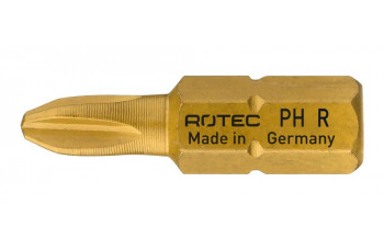 PRO SCHROEFBIT PH 2, GEREDUCEERD, L=25, C6.3, TIN (2 ST.)