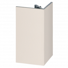 KERALIT UITWENDIG RECHTHOEKPROFIEL 46 X 46MM CREME CLASSIC RAL 9001 400 CM