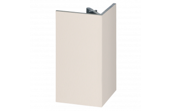 KERALIT UITWENDIG RECHTHOEKPROFIEL 46 X 46MM CREME CLASSIC RAL 9001 400 CM