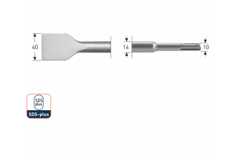 SDS-PLUS SPADEBEITEL, 40X250