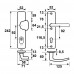 AXA CURVE VH BESLAG KNOP KRUK PC92 ANTI-KERNTREK ZWART 6665-51-18/92 K