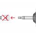 FISCHER FAFS 5X100 MM TX25 TRAPLOZE STELSCHROEF (100 ST.)