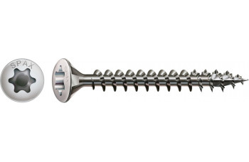 SPAX SPAANPLAATSCHROEF 4,0X40 MM VOLDR RVS LENSK TORX T20 DOOS 200 ST.