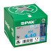 SPAX SPAANPLAATSCHROEF RVS TORX 4.0 X 40 (200 ST.)