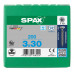 SPAX SPAANPLAATSCHROEF 3X30 MM VOLDRAAD RVS PK TORX T10 DOOS 200 ST.