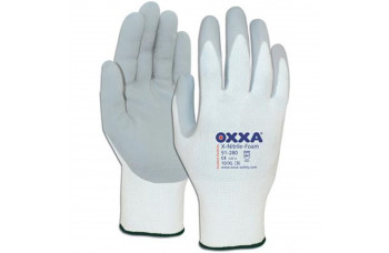 OXXA X-NITRILE-FOAM WIT/GRIJS, XL