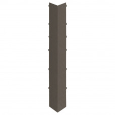 KERALIT DAKRAND UITWENDIG HOEKSTUK 350 MM KWARTSGRIJS CLASSIC RAL 7039 (28470501)