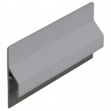 KERALIT TRIM/KRAAL AANSLUITPROFIEL 10MM DAKRAND GRIJS CLASSIC RAL 7001 600 CM (28430460)