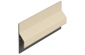 KERALIT TRIM/KRAAL AANSLUITPROFIEL 10MM DAKRAND LICHT IVOOR CLASSIC RAL 1015 600 CM (28430760)