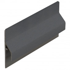 KERALIT TRIM/KRAAL AANSLUITPROFIEL 10MM DAKRAND ANTRACIET CLASSIC RAL 7016 600 CM (28431360)