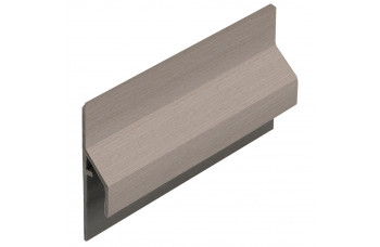 KERALIT TRIM/KRAAL AANSLUITPROFIEL 10MM DAKRAND VERGRIJSD CEDER CLASSIC 600 CM (28438160)