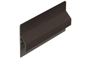 KERALIT TRIM/KRAAL AANSLUITPROFIEL 10MM DAKRAND DONKERBRUIN CLASSIC 600 CM (28435160)