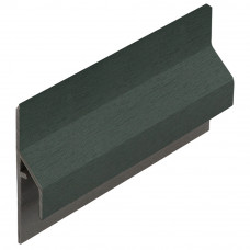 KERALIT TRIM/KRAAL AANSLUITPROFIEL 10MM DAKRAND DONKERGROEN CLASSIC RAL 6009 600 CM (28435460)