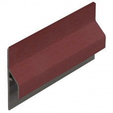 KERALIT TRIM/KRAAL AANSLUITPROFIEL 10MM DAKRAND WIJNROOD CLASSIC RAL 3005 600 CM (28433660)