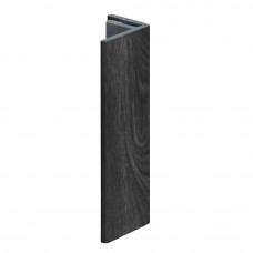 KERALIT EINDPROFIEL 17MM ZWART EIKEN MODERN 400 CM (28064440)