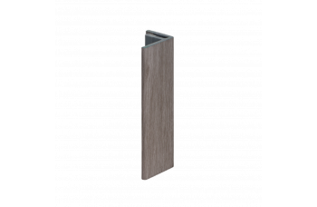 KERALIT EINDPROFIEL 17MM TAUPE EIKEN MODERN 400 CM