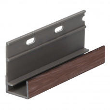 KERALIT OMRANDINGPROFIEL MET ONTWATERING BRUIN EIKEN MODERN 400 CM (28094240)