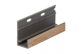 KERALIT OMRANDINGPROFIEL MET ONTWATERING NATUUR EIKEN MODERN 400 CM (28094740)