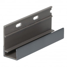 KERALIT OMRANDINGPROFIEL MET ONTWATERING BASALTGRIJS CLASSIC RAL 7012 400 CM (28091540)