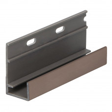 KERALIT OMRANDINGSPROFIEL MET ONTWATERING BRUINGRIJS CLASSIC 400 CM (28090340)