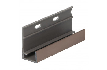 KERALIT OMRANDINGSPROFIEL MET ONTWATERING BRUINGRIJS CLASSIC 400 CM (28090340)