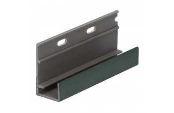 KERALIT OMRANDINGSPROFIEL MET ONTWATERING DONKERGROEN CLASSIC RAL 6009 400 CM (28095440)