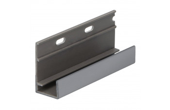 KERALIT OMRANDINGSPROFIEL MET ONTWATERING GRIJS CLASSIC RAL 7001 400 CM (28090440)